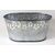 PLECHOVÁ MISKA OVÁL 18x11x9cm*