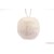 ZÁVĚS KOULE KOŽEŠINA 7cm 4ks*BÍLÁ