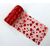 ORGANZA SRDCE TISK 12cmx10yd*ČERVENÁ