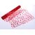 ORGANZA SRDCE TISK 703 39cmx10yd*ČERVENÁ