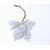 ZÁVĚS MOTÝL PLECH 8x10cm*BÍLÁ