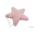 ZÁVĚS HVĚZDA KOŽEŠINA 25cm*RŮŽOVÁ