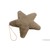 ZÁVĚS HVĚZDA KOŽEŠINA 25cm*HNĚDÁ