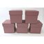 KRABICE 5ks 11x10x10cm*STARORŮŽOVÁ