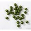 KORÁLKY 8mm cca 208ks*ZELENÁ POVADLÁ