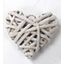 ZÁVĚS SRDCE 8cm*BÍLÁ
