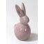 ZAJÍC KERAMIKA 9cm*RŮŽOVÁ