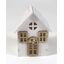 ZÁVĚS DOMEČEK 10cm*BÍLÁ