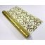 ORGANZA TISK 18 36cmx5yd*ZELENÁ+ZLATÁ