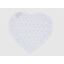 ZÁVĚS SRDCE 30cm*BÍLÁ V+