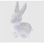 ZAJÍC KERAMIKA 16cm*BÍLÁ