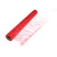 ORGANZA VZOR 700 39cmx10yd*ČERVENÁ