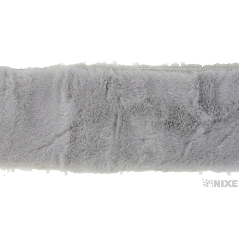 KOŽEŠINA DEKOR 80mmx1m*ŠEDÁ