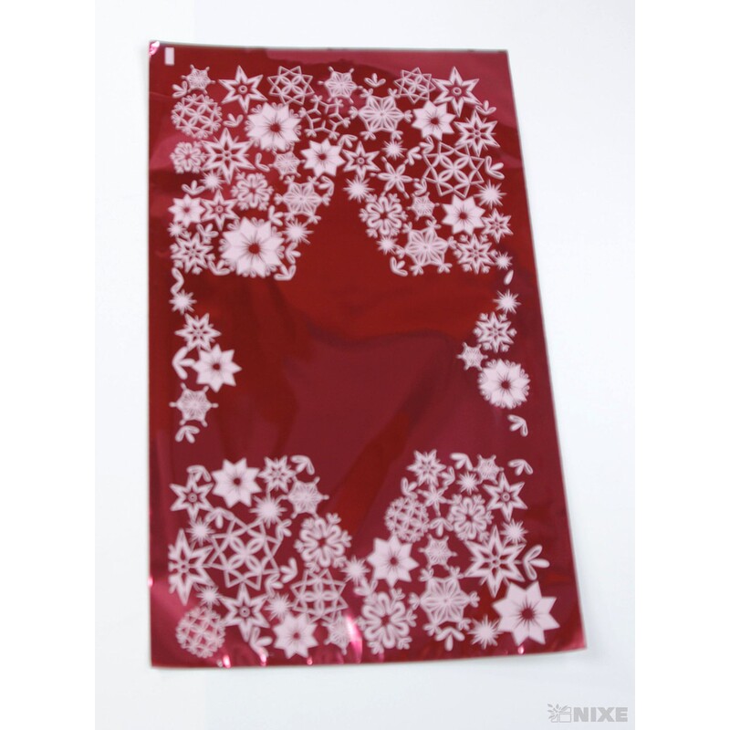 20x35cm LED. HVĚZDA B SÁČEK*ČERVENÁ