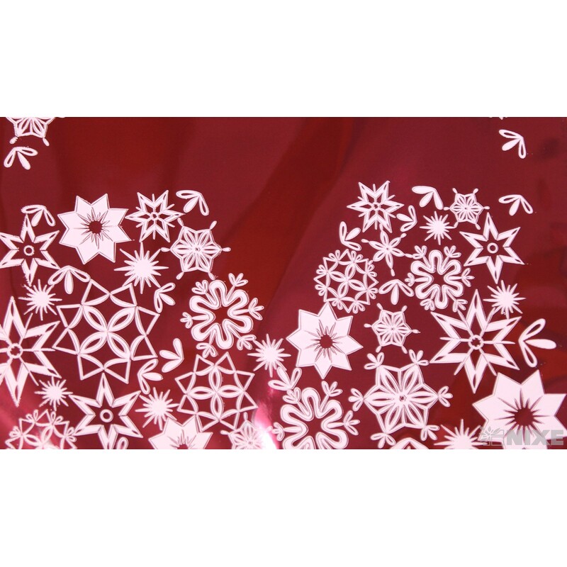 20x35cm LED. HVĚZDA B SÁČEK*ČERVENÁ