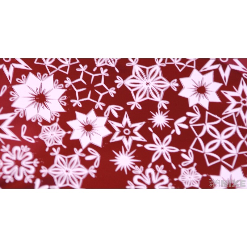 20x35cm LED. HVĚZDA B SÁČEK*ČERVENÁ