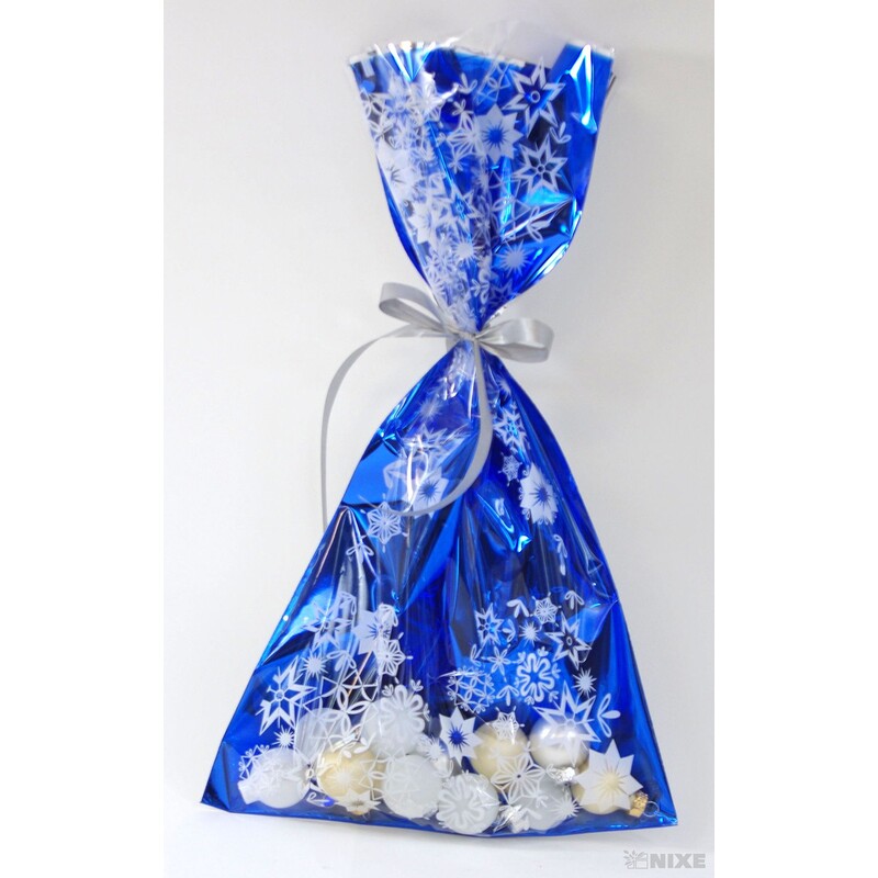 20x35cm LED. HVĚZDA B SÁČEK*MODRÁ