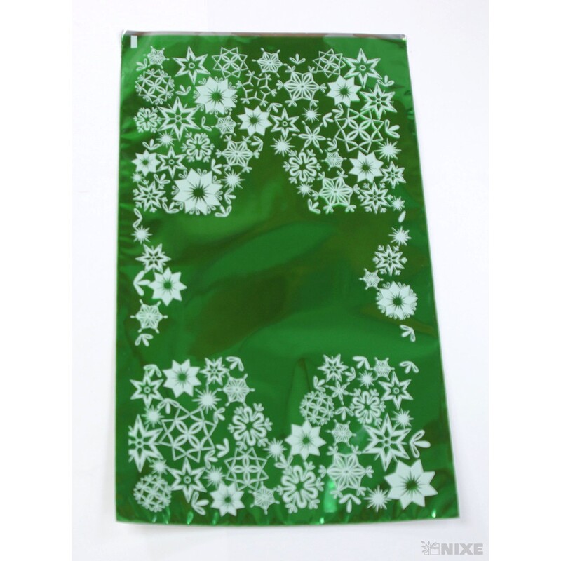 20x35cm LED. HVĚZDA B SÁČEK*ZELENÁ