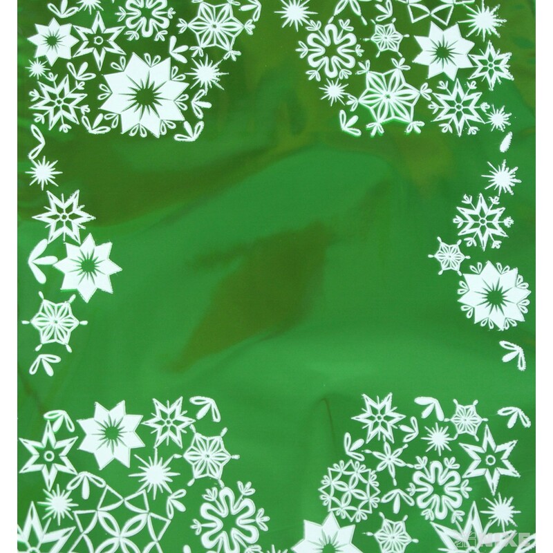 20x35cm LED. HVĚZDA B SÁČEK*ZELENÁ