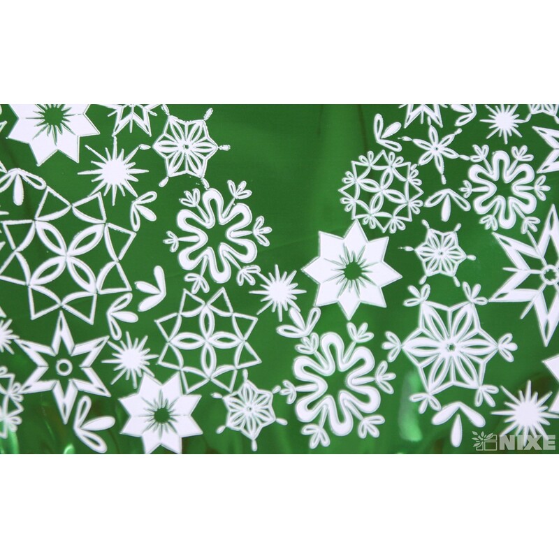 20x35cm LED. HVĚZDA B SÁČEK*ZELENÁ