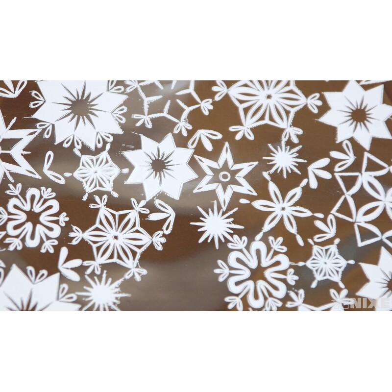 20x35cm LED. HVĚZDA M SÁČEK*STŘÍBRNÁ