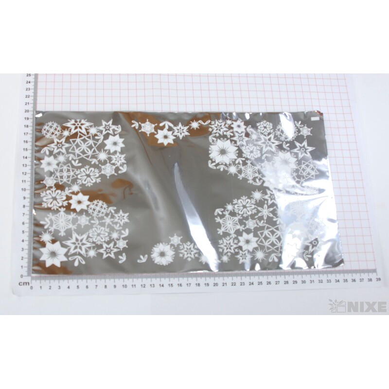 20x35cm LED. HVĚZDA M SÁČEK*STŘÍBRNÁ