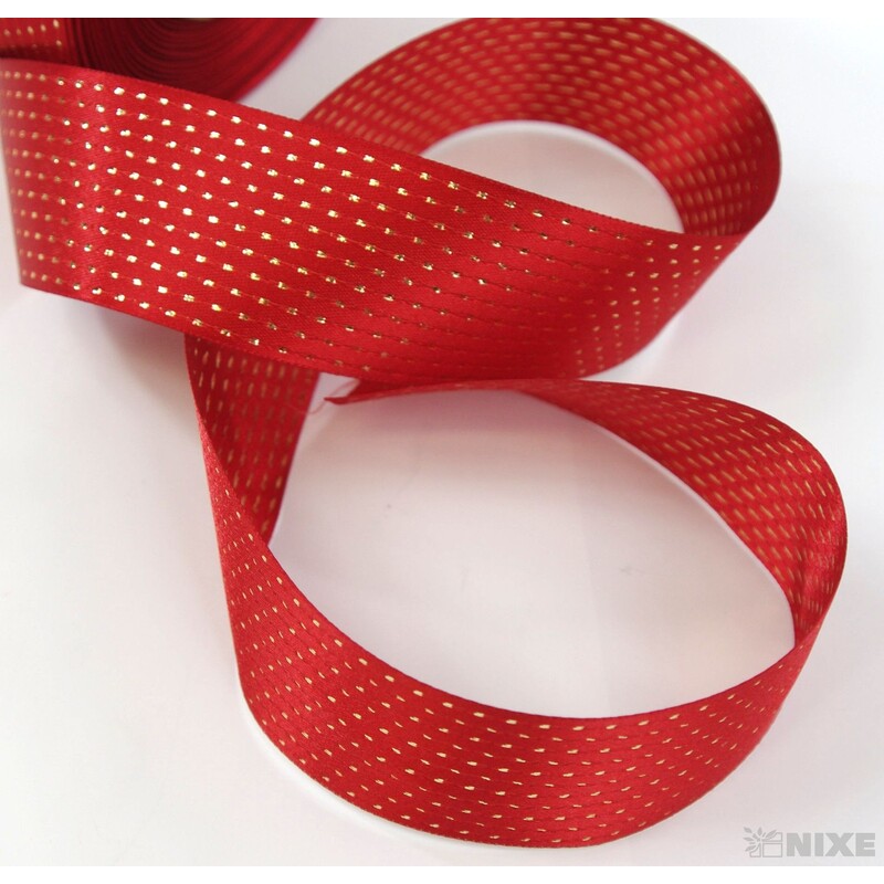 ATLASOVÁ STUHA OBOULÍC.MTP 40mmx20m*ČERVENÁ 036620