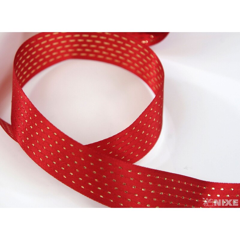 ATLASOVÁ STUHA OBOULÍC.MTP 25mmx20m*ČERVENÁ 103643