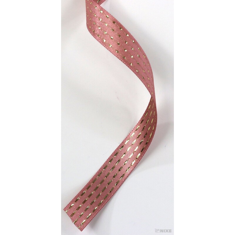 ATLASOVÁ STUHA OBOULÍC.MTP 15mmx20m*RŮŽOVÁ 036625