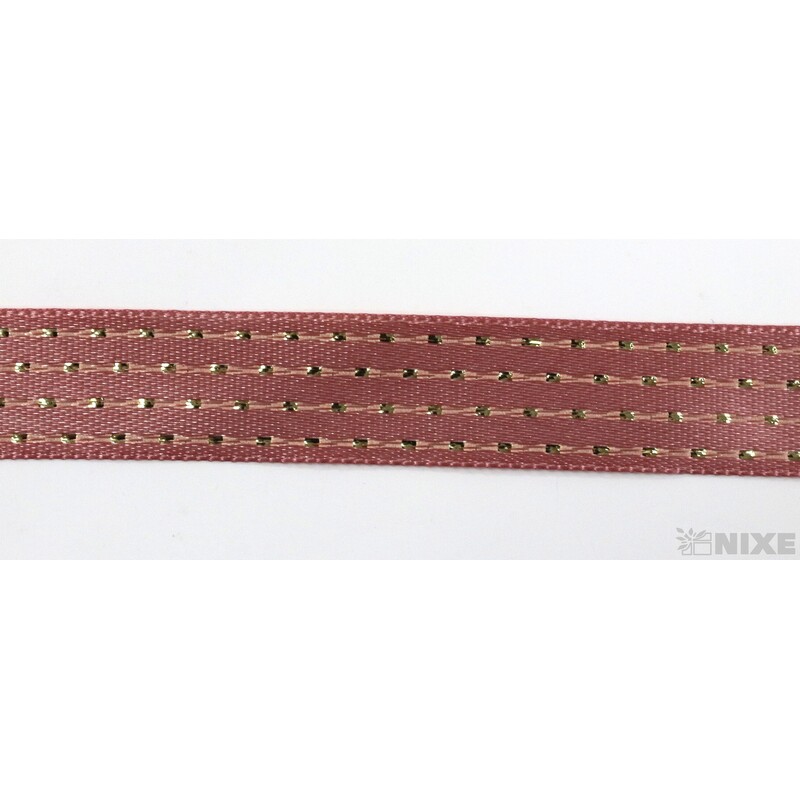 ATLASOVÁ STUHA OBOULÍC.MTP 15mmx20m*RŮŽOVÁ 036625