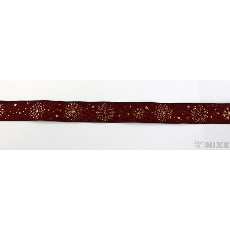 STUHA POTISK DR 25mmx20m*BORDOVÁ 1257123