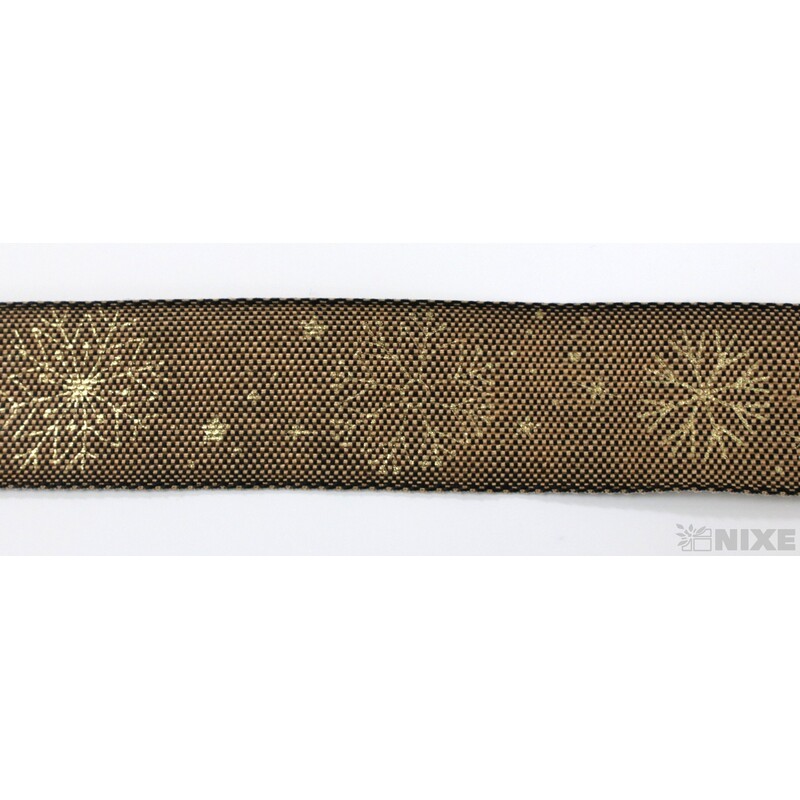 STUHA POTISK DR 25mmx20m*HNĚDÁ 1257125