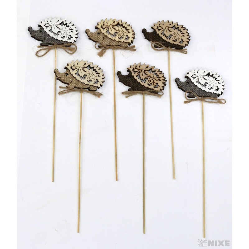 ZÁPICH JEŽEK 7x25x4,5cm 6ks*PŘÍRODNÍ