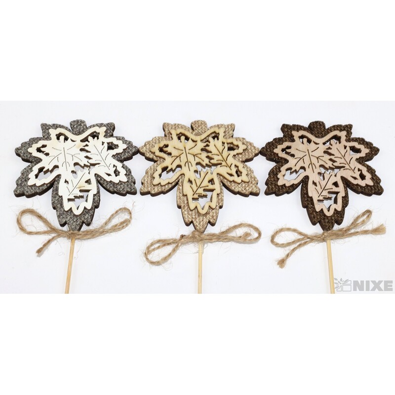 ZÁPICH LIST 7x27cm 6ks*PŘÍRODNÍ