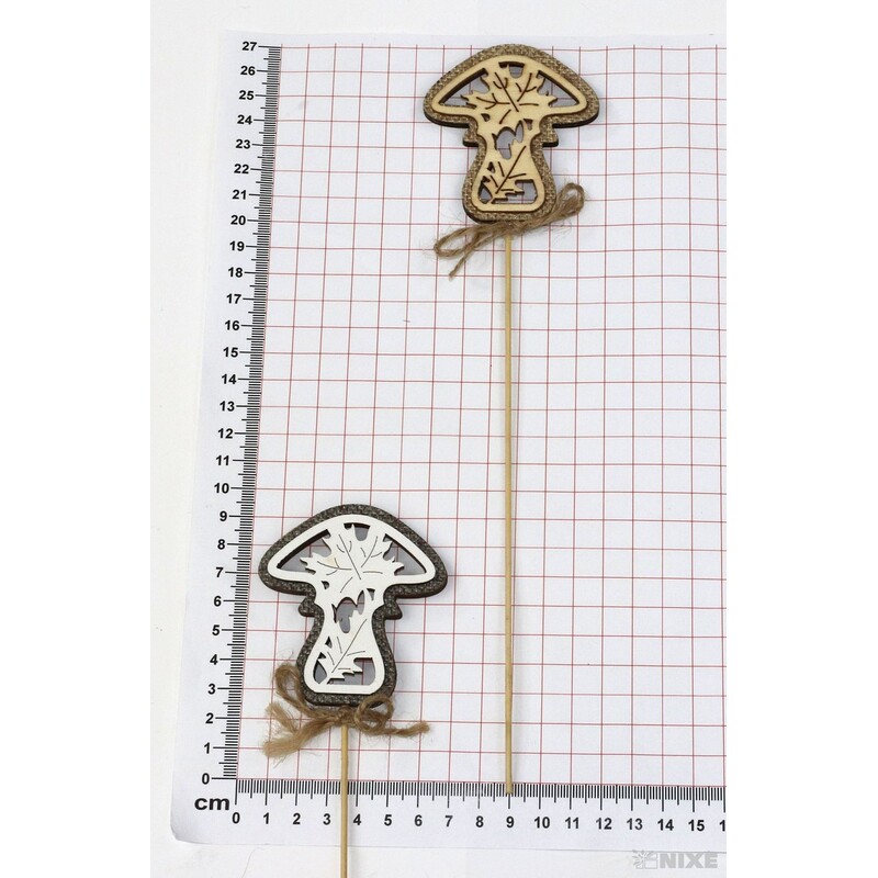 ZÁPICH HŘÍBEK 7x27cm 6ks*PŘÍRODNÍ