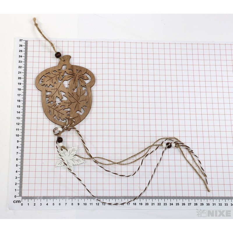 ZÁVĚS ŽALUD 13x43cm*PŘÍRODNÍ