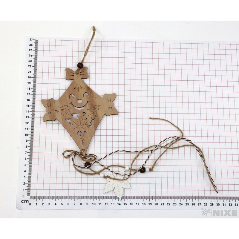 ZÁVĚS DRAK 15x43cm*PŘÍRODNÍ