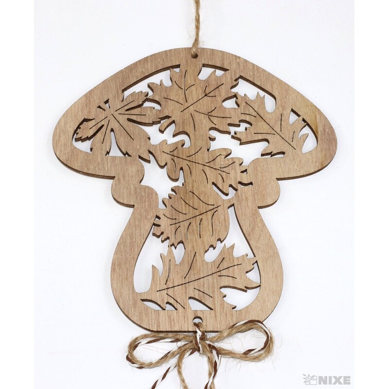 ZÁVĚS HŘÍBEK 14x43cm*PŘÍRODNÍ