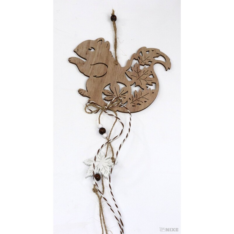 ZÁVĚS VEVERKA 13x43cm*PŘÍRODNÍ