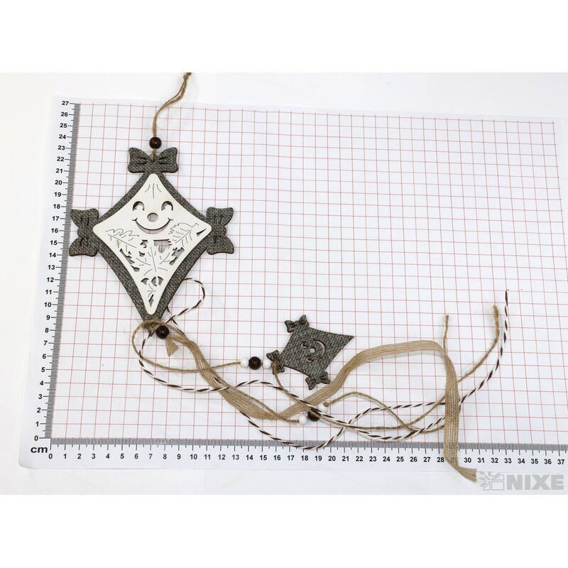 ZÁVĚS DRAK 15x43cm*PŘÍRODNÍ