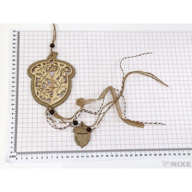 ZÁVĚS ŽALUD 13x43cm*PŘÍRODNÍ