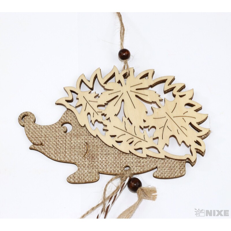 ZÁVĚS JEŽEK 14x43cm*PŘÍRODNÍ