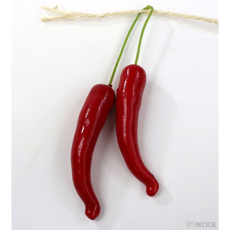 PAPRIKA 10cm 10ks*ČERVENÁ