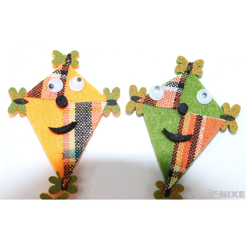 DRAK NALEPOVACÍ FILC 5,5cm 4ks*MIX BAREV