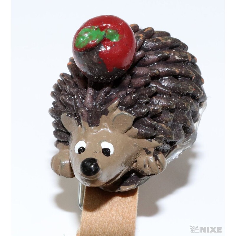 JEŽEK NA KOLÍČKU 3x4,5cm 6ks*