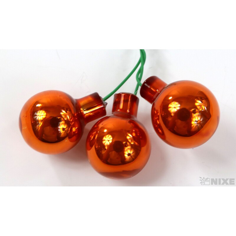 KOULE NA DR. 2x10,5cm 144ks MIX*ORANŽOVÁ