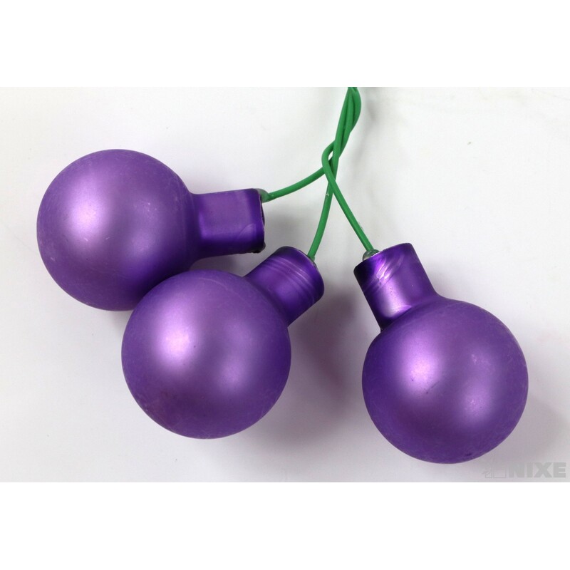 KOULE NA DR. 2x10,5cm 144ks MIX*FIALOVÁ