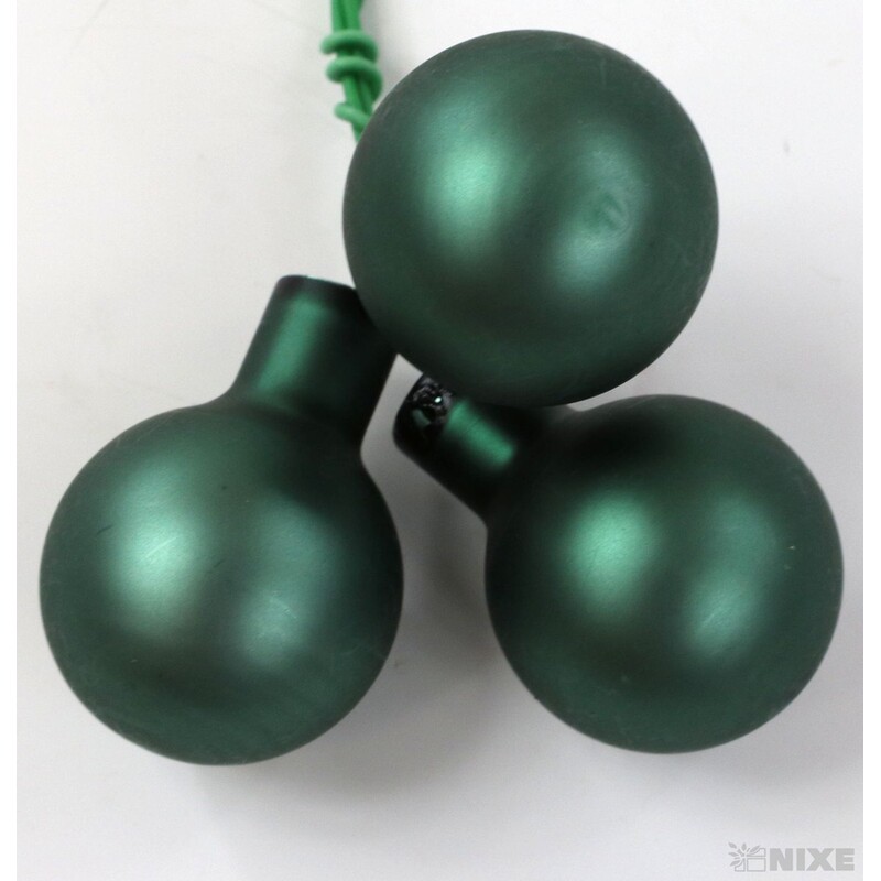 KOULE NA DR. 2x10,5cm 144ks MIX*ZELENÁ TM.