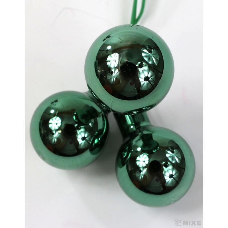 KOULE NA DR. 2x10,5cm 144ks MIX*ZELENÁ TM.