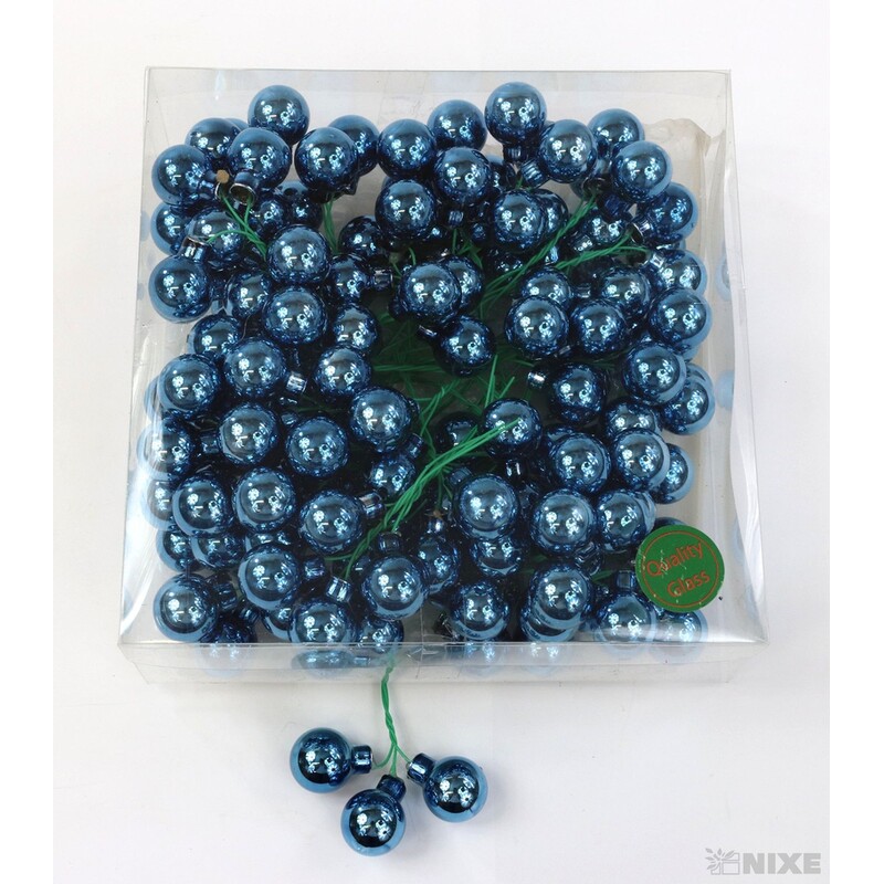 KOULE NA DR. 2x10,5cm 144ks*MODRÁ